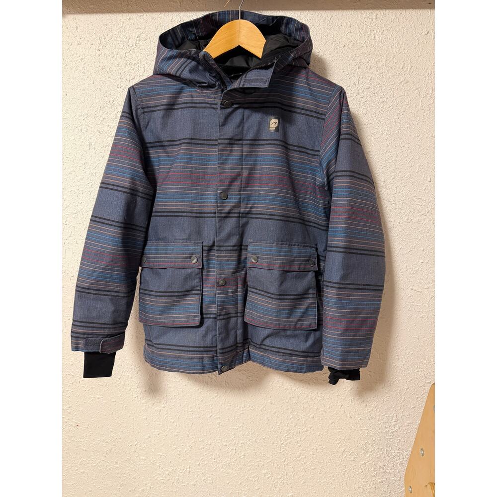 Orage Kids Large Ski Jacket Multicolor Stripe